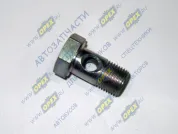 Болт-штуцер C/И,М16х30х1.5,Р=15,К=22,полый,1отв.ф8 нагнетательного шланга ГУР ГАЗон Некст,Газель Некст,Валдай Некст,Газель