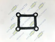 Прокладка прямоуг. 70х80; 4отв.ф9, ГБЦ, задняя 402 (к печке) внутр.прямоуг. , разная конфигурация