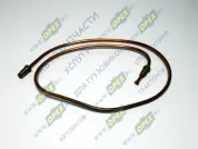 Трубка (медь) ф6 L=1290мм/Ш=М12+К12/Ш=М12+К12 тройника