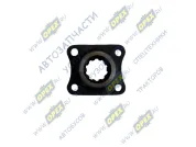 Фланец прямоуг. 73х85; фнаруж=42; внутр.шлиц=10; h=50; 4отв.ф10 раздаточной коробки Газель,Соболь полный привод