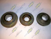 Шестерня 1-й и 2-й передач КПП в сборе с синхронизатором (d=41, Z1=38, Z2=45) Н/О КПП Газель,Соболь,Волга