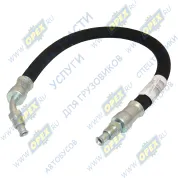 Рукав ВД (шланг) L=685 Ш=М16+К17/Ш=М16+К17 1 фитинг 90 гр. ГУРа прямой нагнетательны