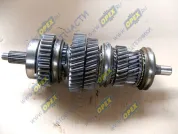 Вал вторичный L=510 с шестернями(35/40/36/29/22 зубов) КПП в сборе ГАЗ-33081,3309 (517х0х0)