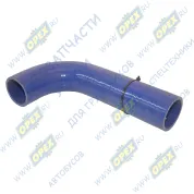 Шланг (патрубок) кривой (1 изг.) ф50х60 L=390 ОНВ интеркулера ГАЗон Некст левый