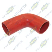 Шланг (патрубок) кривой (1 изг.) ф70х80 L=320 охладителя угловой ГАЗ-33081,3309,33096