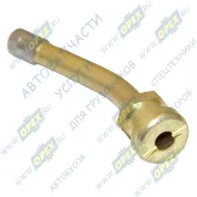 Вентиль Рнаруж=М8х0,8/М10х1 L=70 кривой бескамерной шины ГАЗ-33104,33106,Валдай,ГАЗон Некст колеса