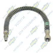 Шланг тормозной L=520 Г=М20+К24/Ш=М14+К14 (в пружине) МАЗ-5335 передней камеры