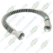 Шланг тормозной L=605 ф20 Г=М22+К27/Г=М22+К27, задней камеры МАЗ РТИ, подводящий к влагоотделителю)