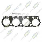 Прокладка (м/асбест) С/Ф; 230х825; 4отв.под гильзу ф150, ГБЦ стар.обр.