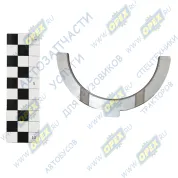 Полукольцо с усиком упорное на к/в (Д245,Д243)
