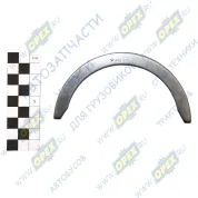 Полукольцо вала верхнее 125х60х4 без бобышки