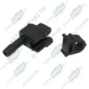 Форсунка омывателя (жиклер двойной на рычаг стеклоочистителя), ЗИЛ-4331.5301