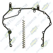 Прокладка С/Ф; 9отв.ф13/6отв.ф11, задней крышки двигателя Камаз