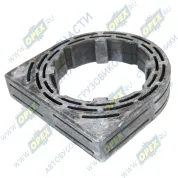 Подушка (РТИ) L=190х190 h=40 фвнутр=140 опоры подвесного подшипника КАМАЗ-53229