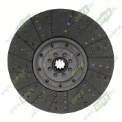 Диск сцепления ф380; шлиц=10; фшлица=4х6; фступ=42/34 ведомый универсальный под 152 КПП