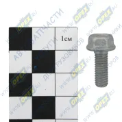 Болт DIN6921 М6х16х1 Р=14 К=10 (кл.проч. 8.8 с цилиндр. концом)