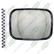 Зеркало боковое КАМАЗ,МАЗ широкоугольное сферическое (250х180) с подогревом (дополнит.)