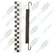 Пружина растяжная L=205 (52 вит.) ф9х15 dвит=3 тормозной колод.