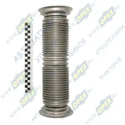 Рукав глушителя (металлорукав) ф80 L=360мм, КАМАЗ-6520 (под хомут-хомут)