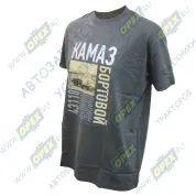 Футболка KAMAZ K3-43118 серая