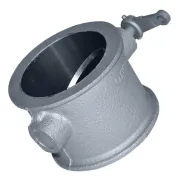 Корпус вспомогательного ф90х120 L=86 тормоза с заслонкой