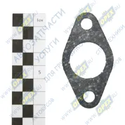 Прокладка ромбич. 73х40; фвнутр=27; 2отв.ф9, фланца теплообменника