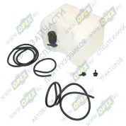 Бачок омывателя в сборе с мотором (трубки, форсунки, насос) 5л н/о