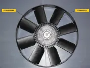 Вискомуфта вентилятора с крыльчаткой (ф600 мм - 8 лопастей); КамАЗ 4308, 43255 (Cummins B180)