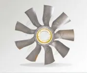 Крыльчатка вентилятора без вискомуфты (ф640 мм - 9 лопастей); КамАЗ Cummins 6ISBe