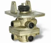 Кран тормозной 2-х секционный подпедальный (с педалью в СБ)