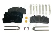 Колодки тормозные дисковые (комплект) КАМАЗ-4308 211х93х30; (Wabco PAN) DAF LF45 (2001-2020), SAUER ACHSEN (1970-2020)