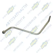 Трубка (сталь) ф18 L=870 Г=М27+К32/под шланг ф18, разный изгиб низкого давления ГУР КАМАЗ-6520,6460