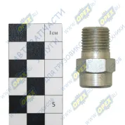 Фитинг (штуцер) прямой; Рнаруж=М16х1,5/ Рвнутр=М14х1,5/М12х1,25 К=19 L=33 ПГУ Камаз