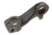 Рычаг вала вилки выключения сцепления L=140 1отв.ф24шлиц,1отв.ф24, кривой одноплеч.