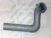 Труба приемная L=850 ф90 квадратн.фл 4отв.ф10 левая в сб.