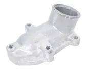 Патрубок (алюм.) L=160; 1хd=60; 5отв.ф9 водяной коробки (крышка термостата) КАМАЗ