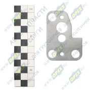 Прокладка (сталь) С/Ф; 52х74; 3отв.ф12/1отв.ф11/1отв.ф16, регулир.масляного насоса