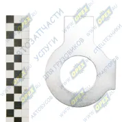 Шайба плоская (сталь) ф46х85х1,5 стопорная с двумя лапками (сталь), гайки ГУРа (853567) DIN 463