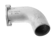 Патрубок (алюм.) ф102; L=360; фланец 3отв.ф12 теплообменника правый