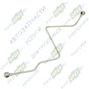 Трубка (сталь) ф6 L=610 под 2 штуцера ф10 кривая, подвода масла к тнвд