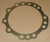 Прокладка С/Ф; регулир. (сталь) ф140х170х0,5; 14отв.ф13 ЗМ КАМАЗ