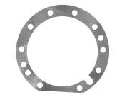 Прокладка (сталь) ф165х220х0,2; 12отв.ф12 редуктора среднего моста