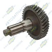 Вал первичный РК с шестерней в сб. с доп.шестерней для отбора мощности.