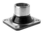 Фланец прямоуг. 120х140; h=87; квадрат.фланец 4отв.ф15/шлиц=10 карданного вала квадратный 14.15