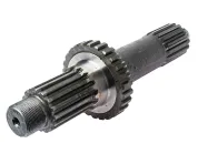 Вал ведущий среднего моста 26х16зуб L=375 26z ф59 16шлиц/ф59 16шлиц