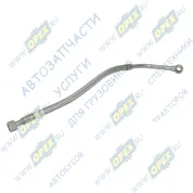 Трубка (сталь+шланг) ф16 L=620 Г=М18+К22/под штуцер ф14 подвода масла евро 4