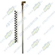 Топливозаборник (сталь) ф10 L=435 (250л) с угольником М16х1,5