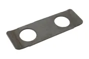 Планка упорная КПП болтов упорной шайбы пром.вала 63х20х1; 2отв.ф13, гнутая