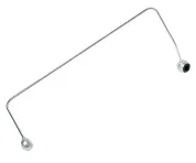 Трубка ф6 L=220 под штуцер ф10/под штуцер ф14 топл.ЭФУ №2 КамАЗ