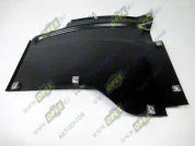 Щиток (металл) L=410х350 грязевой подножки левый СБ